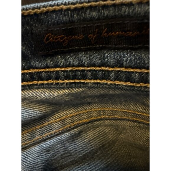 Citizens Of Humanity Ric Rac #109 Low Waist Flare Stretch Jeans Size 27 - Picture 5 of 9